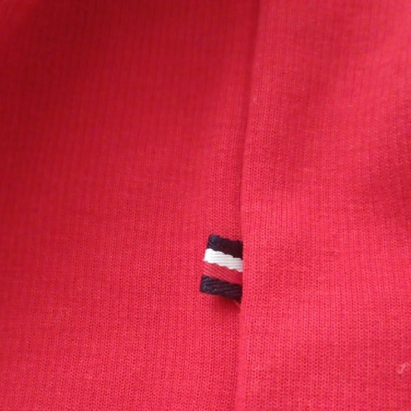 Tommy Hilfiger Red Quarter-Zip Sweater - Picture 10 of 13